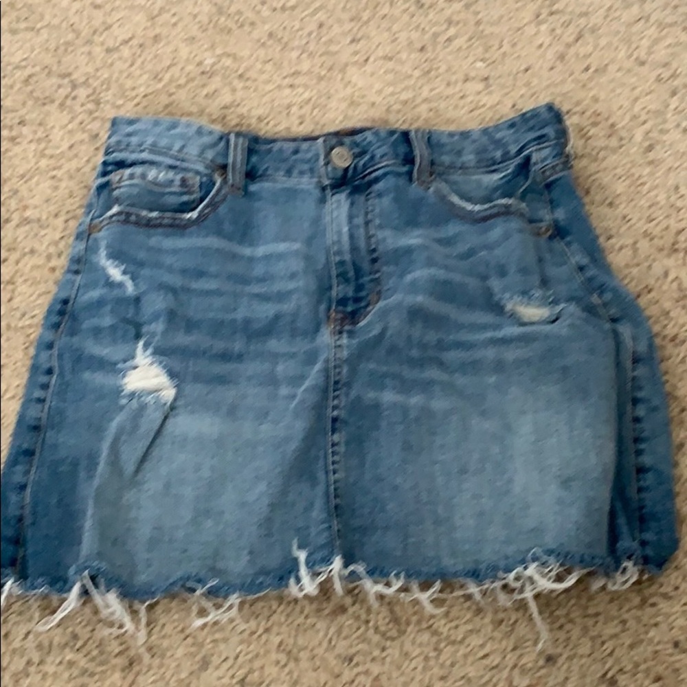 Aeropostale jean skirt
